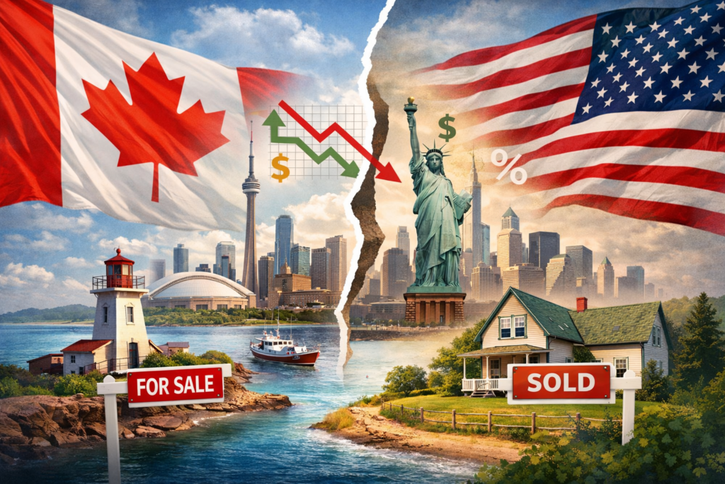 Canada US Tensions Buying Selling